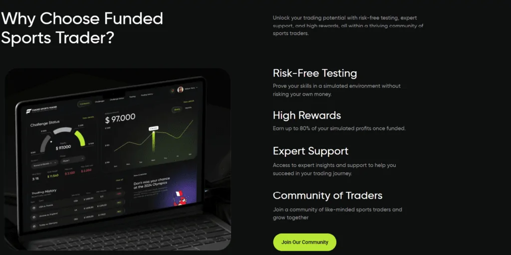 Funded Sports Trader Review 2025: Get Paid to Bet Up to $300K 4 why choose funded sports trader